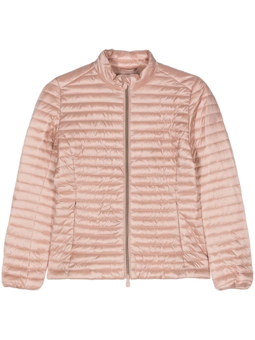 Save The Duck Andreina Puffer Jacket In Pink & Purple