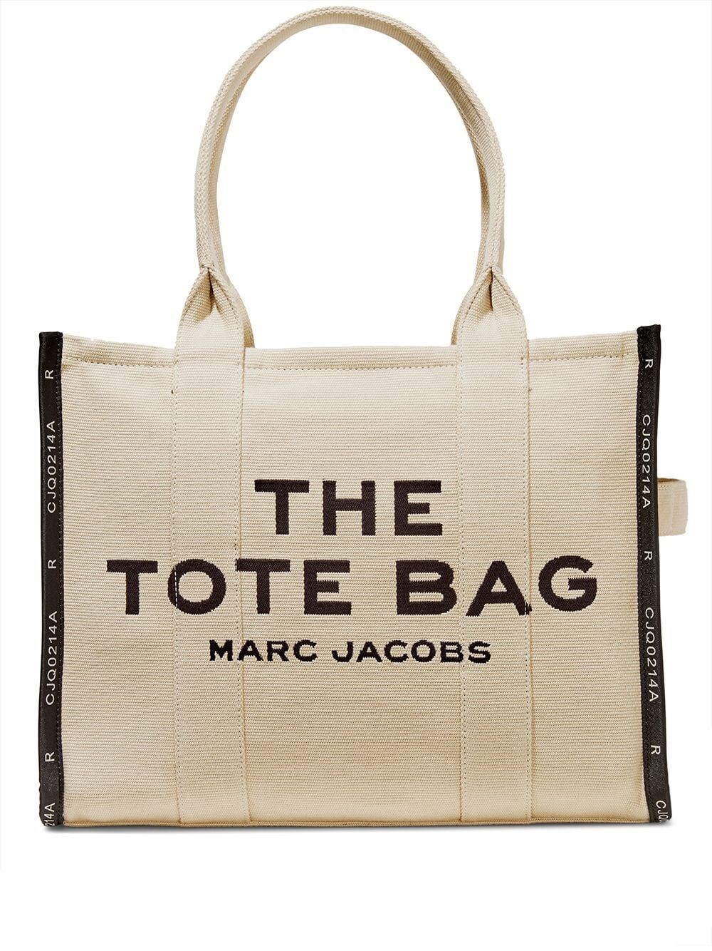 Shop Marc Jacobs The Jacquard Large Tote Bag In Nude & Neutrals