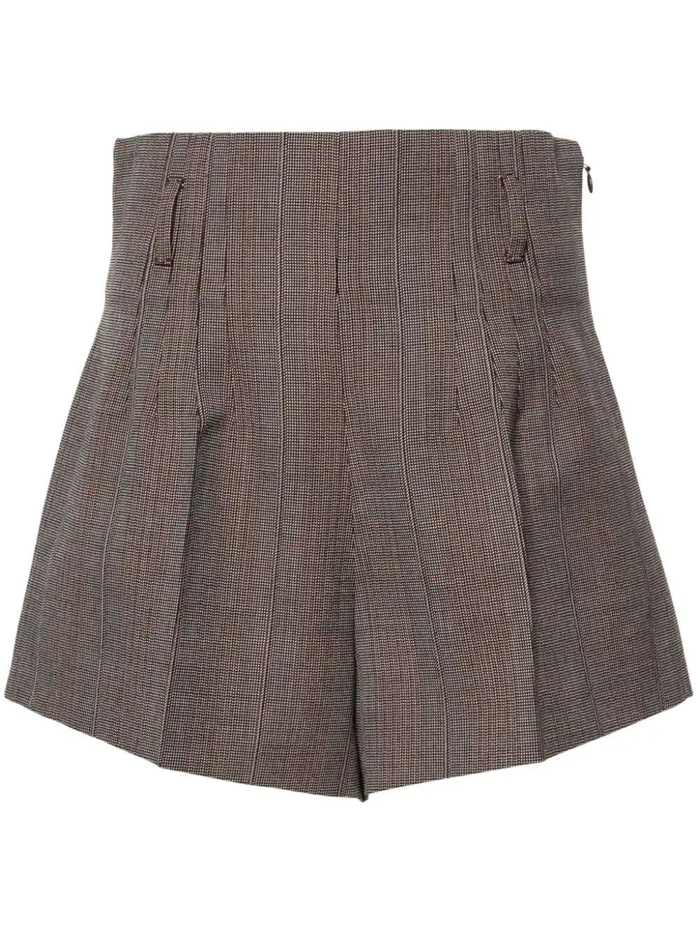 PINSTRIPE SHORTS