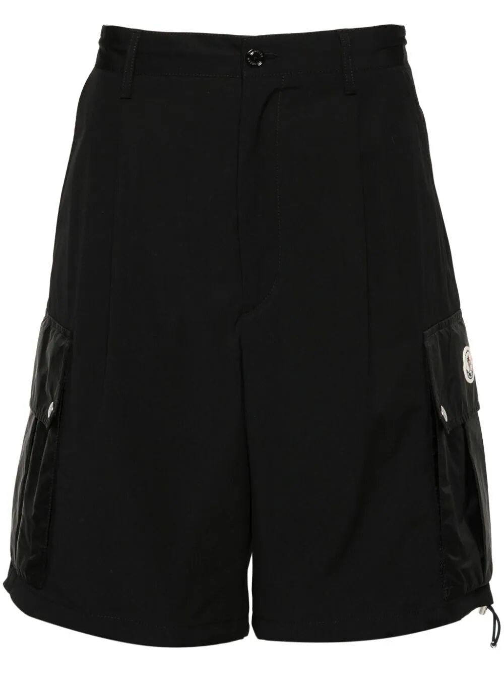 Shop Moncler Shorts In Black