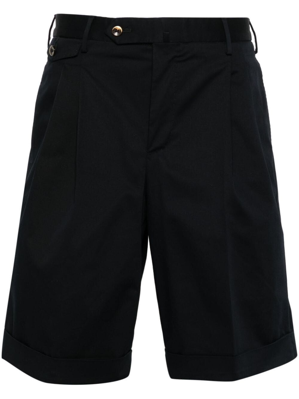 DARTED CHINO SHORTS