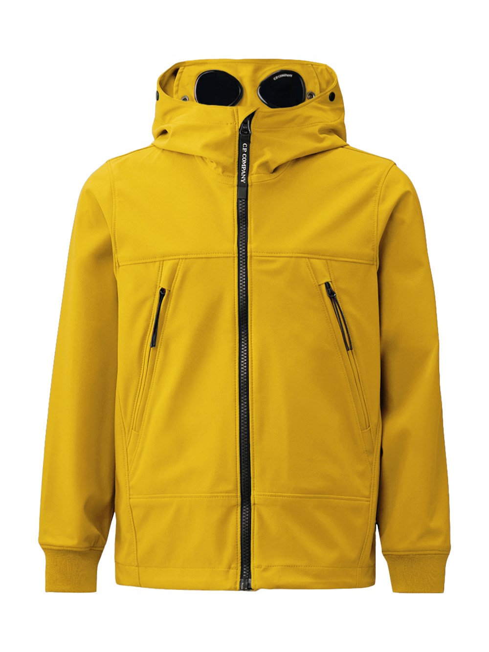 ZIPPERED HOODED GOGGLE JACKET