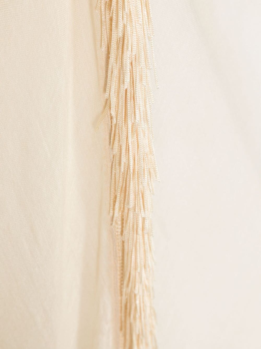 FRINGED TRIANGLE SHAWL