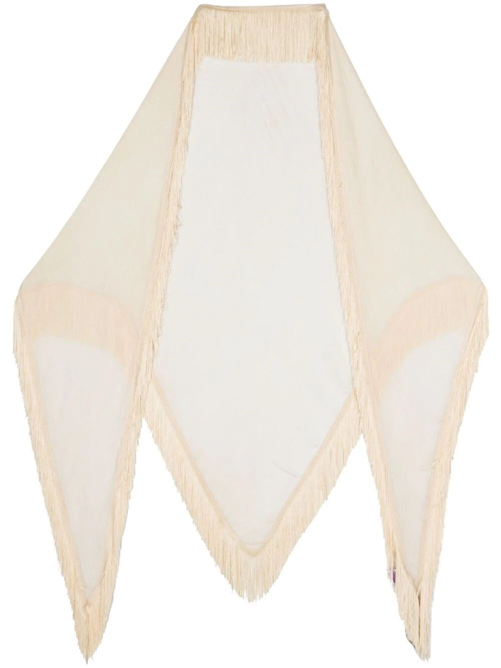 FRINGED TRIANGLE SHAWL