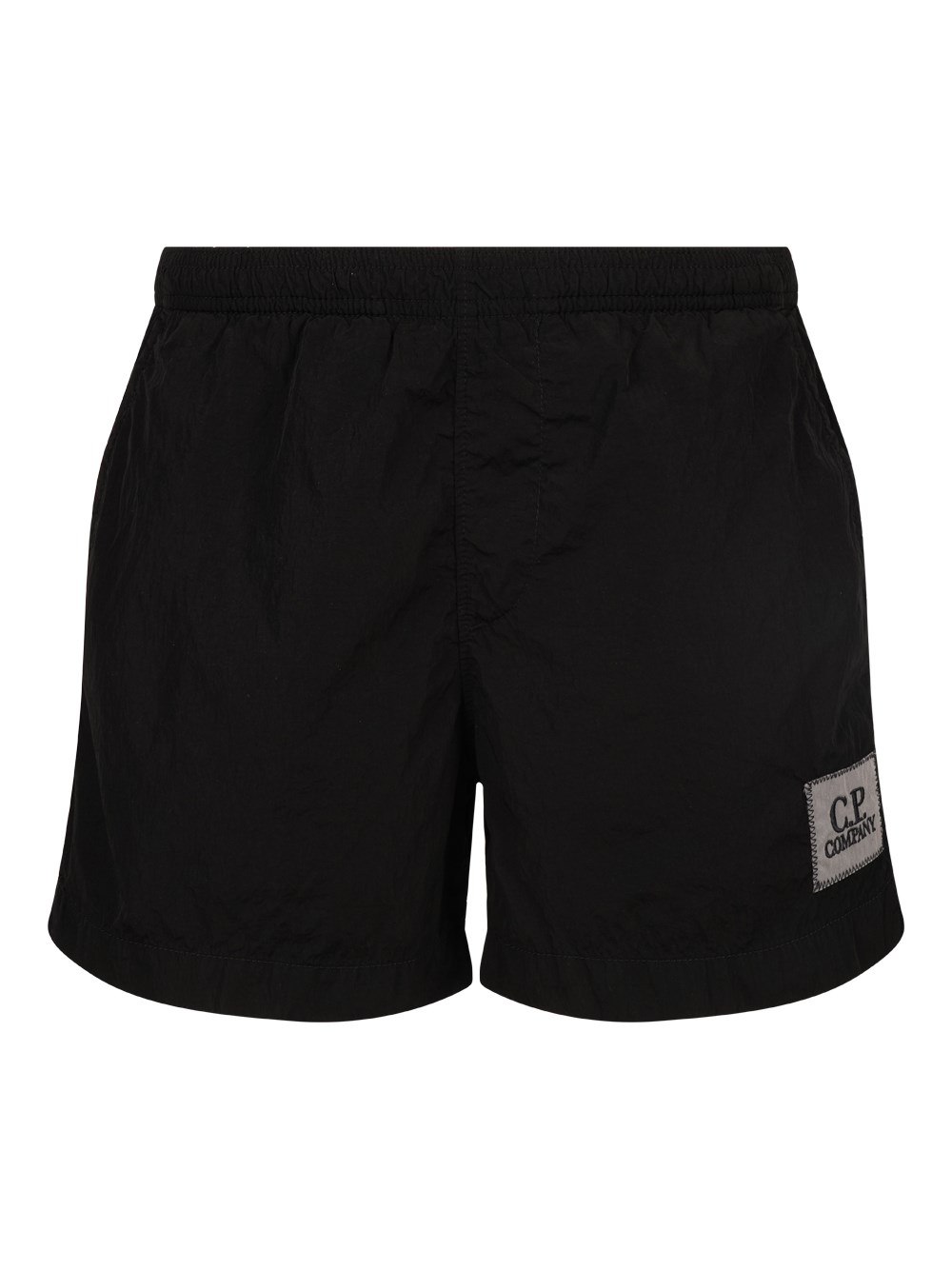Shop C.p. Company Swim Shorts In Black