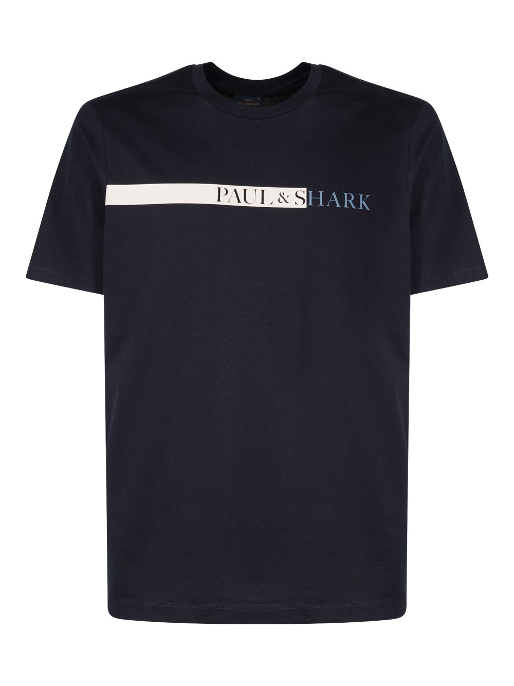 Shop Paul & Shark Printed T-shirt In Blue