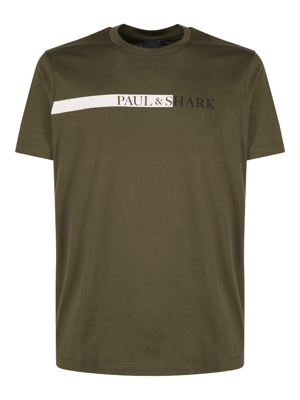 Shop Paul & Shark Printed T-shirt In Green