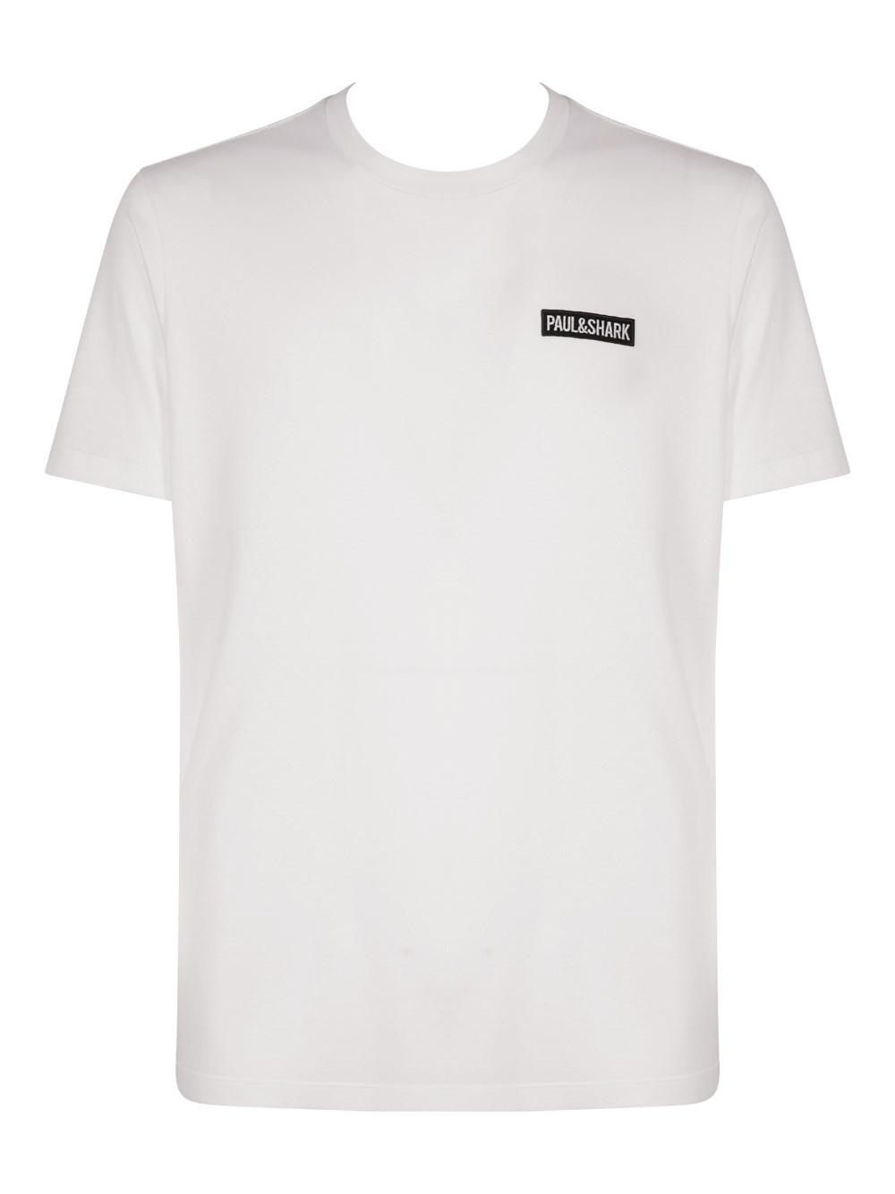 Shop Paul & Shark Embroidered Logo T-shirt In White