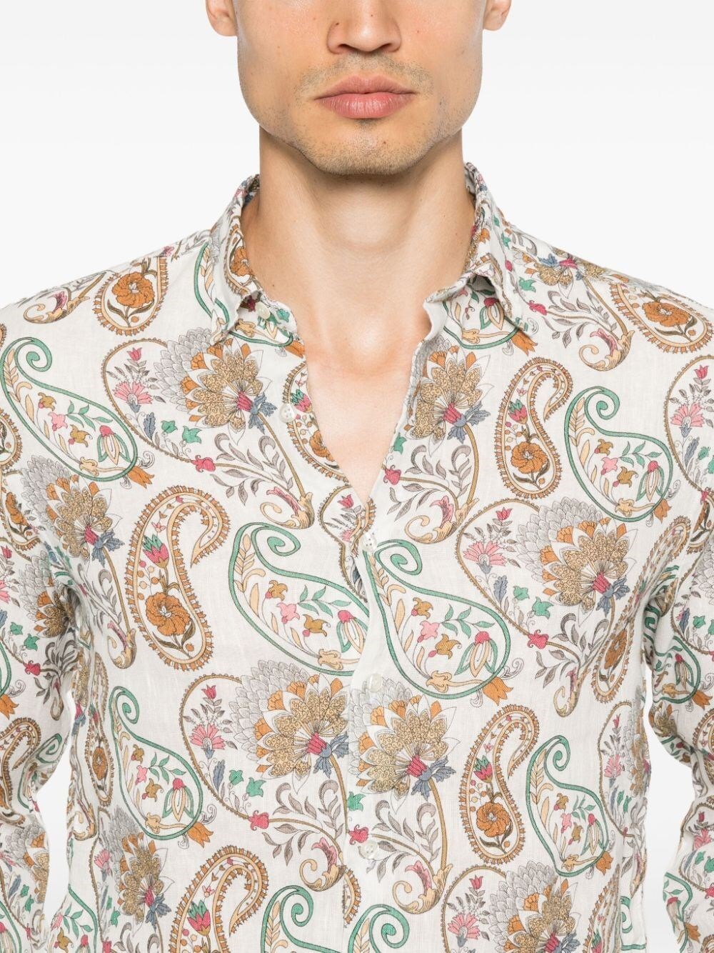 PAISLEY-PRINT CASABLANCA SHIRT