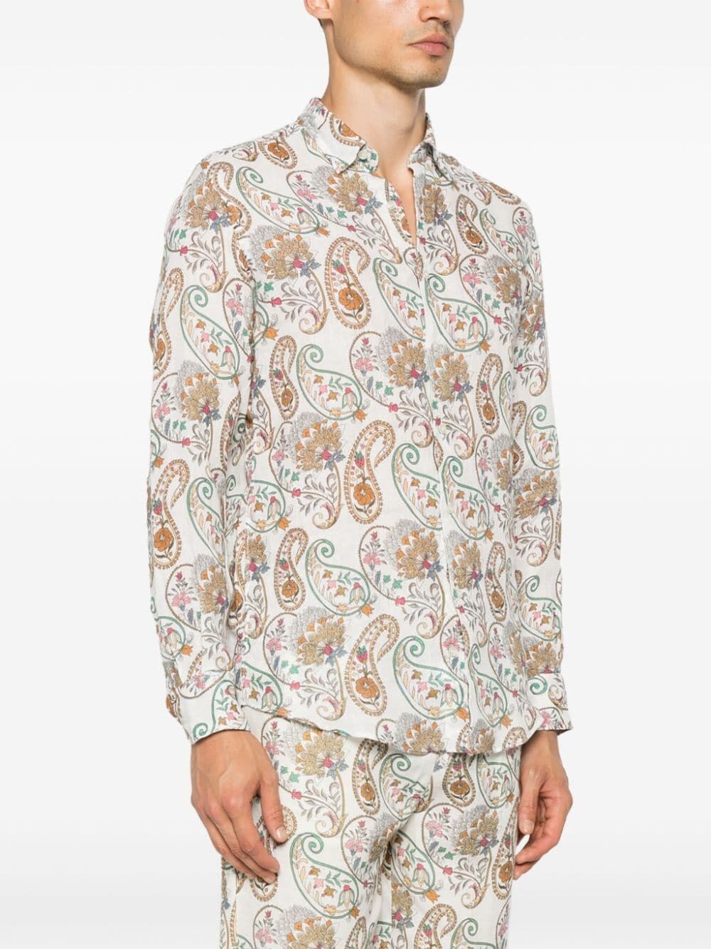 PAISLEY-PRINT CASABLANCA SHIRT