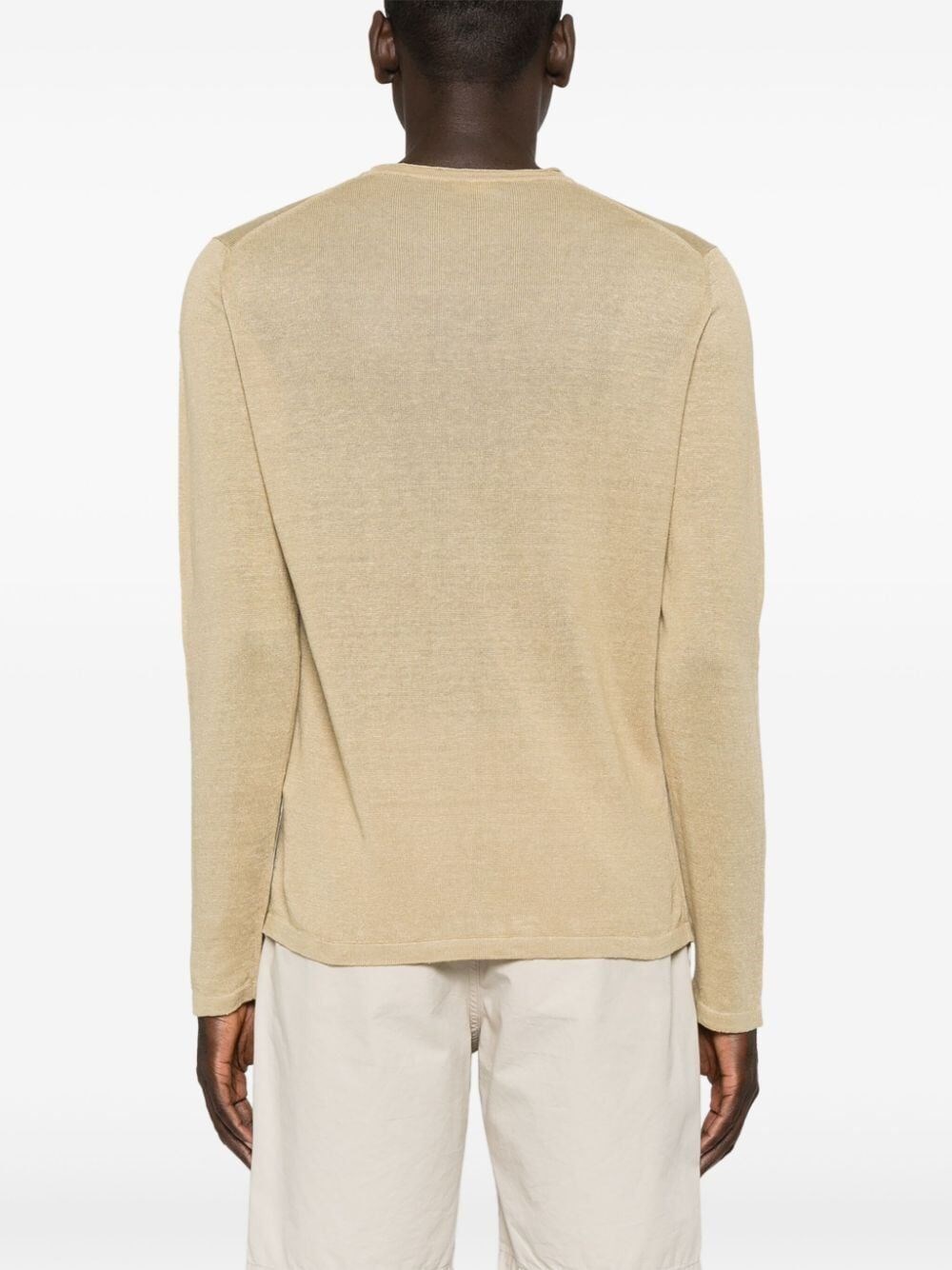 LONG-SLEEVED LINEN JUMPER