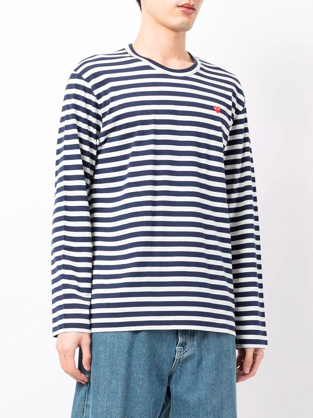 LONG-SLEEVED STRIPED T-SHIRT