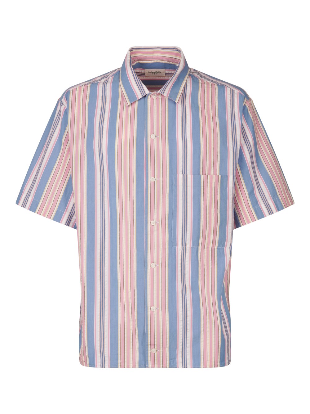 SHORT-SLEEVED STRIPED SHIRT