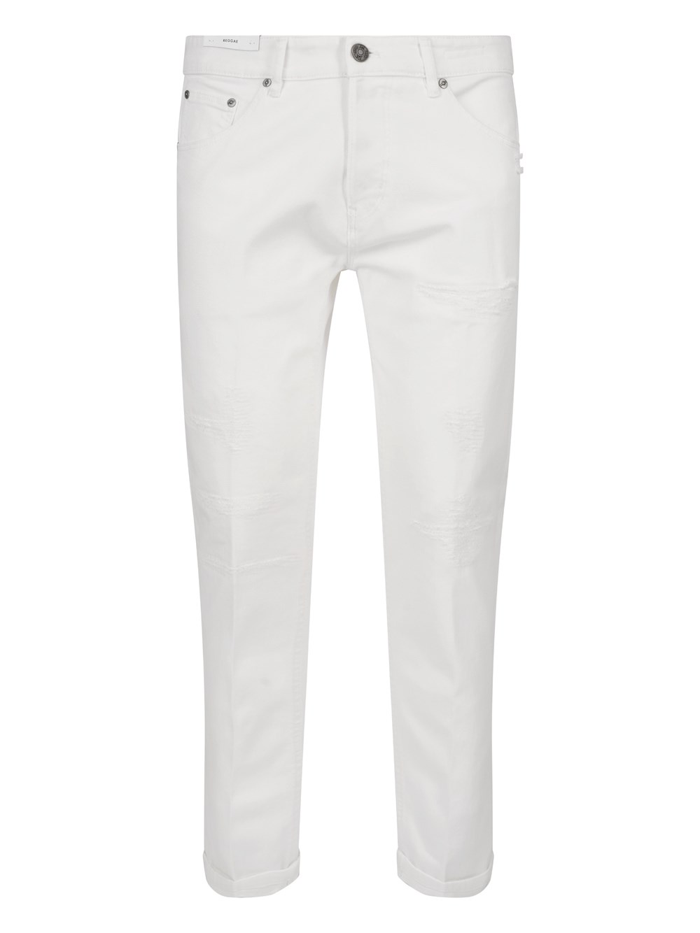 Shop Pantaloni Torino Raggae Jeans In White