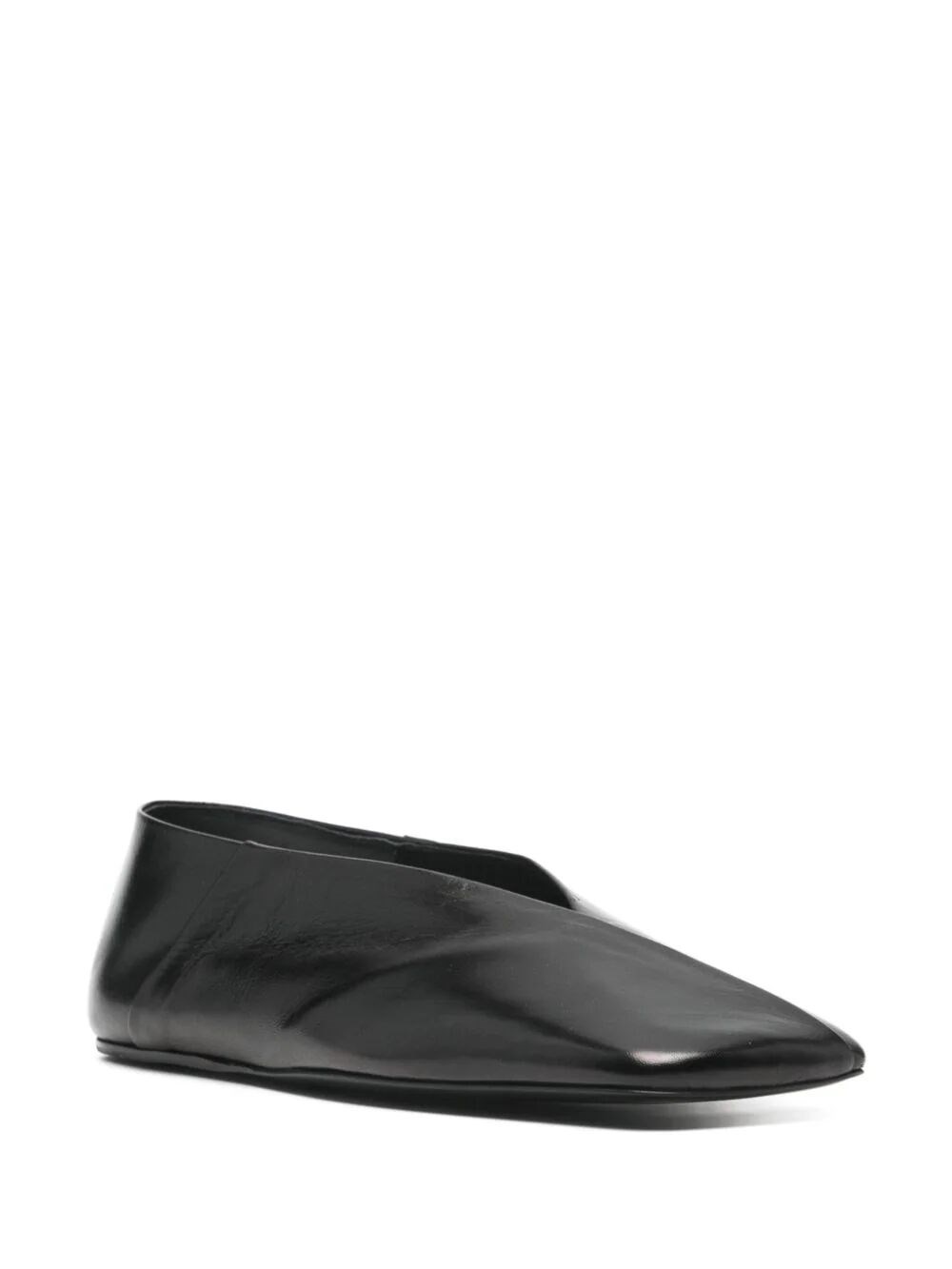 JIL SANDER バレリーナ　37 ジルサンダー バレリーナ レザー バレエシューズ 37 レディース