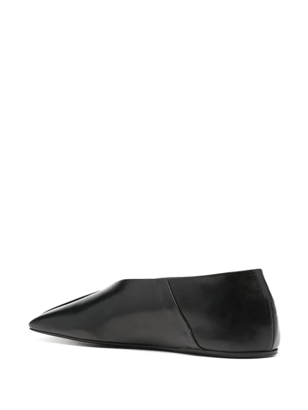 JIL SANDER バレリーナ　37 追跡あり☆Jil Sander☆レザーフラットシューズ バレリーナ (Jil