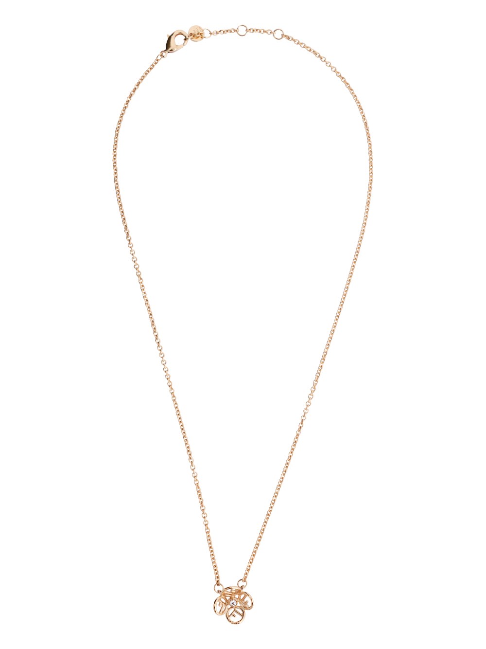 Fendi Necklace In Gold
