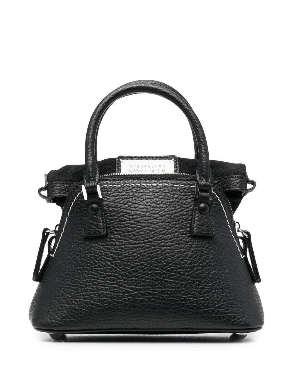 Maison Margiela 5ac Classique Micro Bag In Black