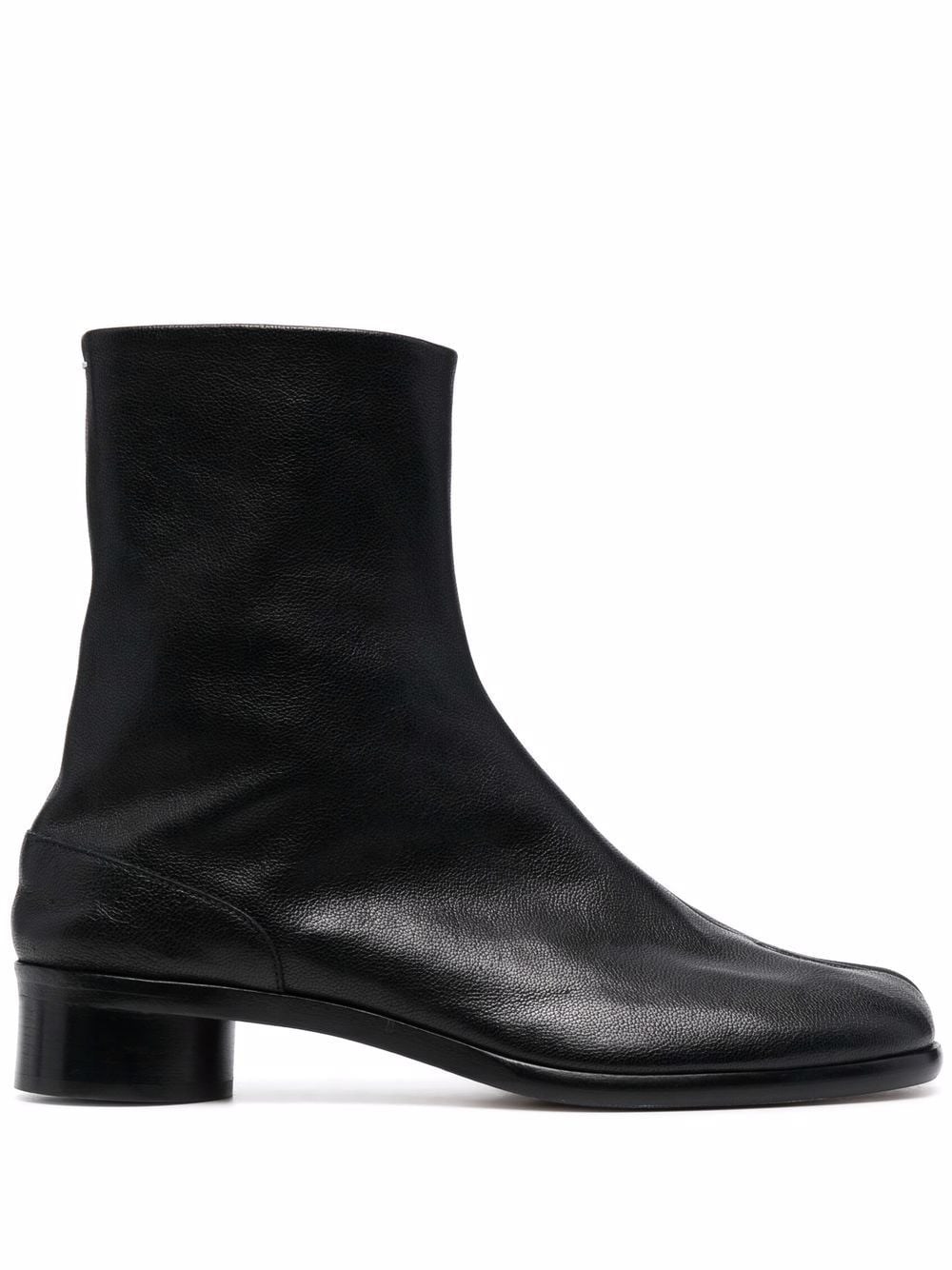 Maison Margiela Tabi Ankle Boots In Black