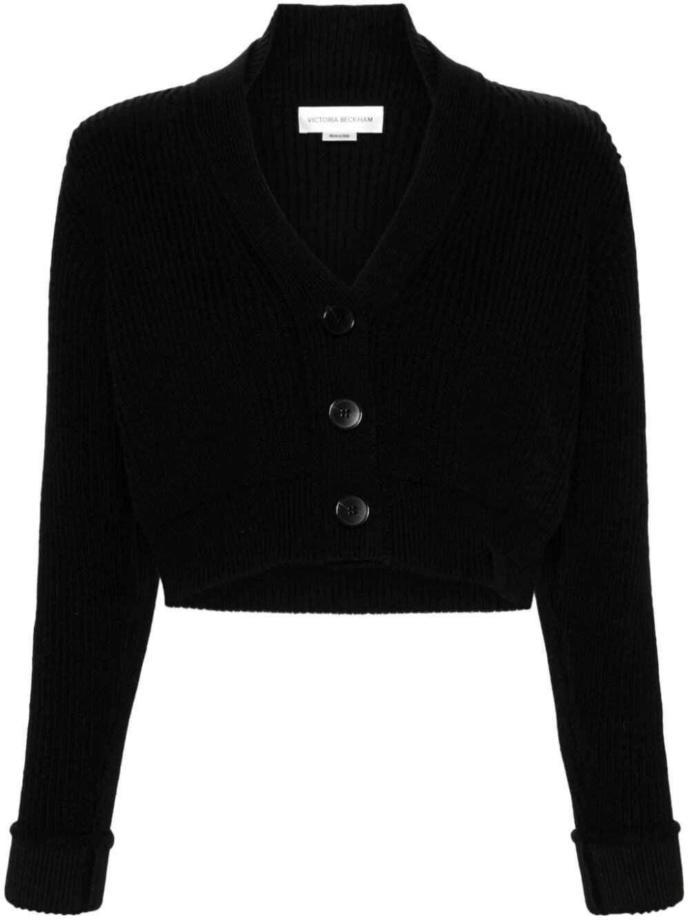 CROPPED V-NECK CARDIGAN