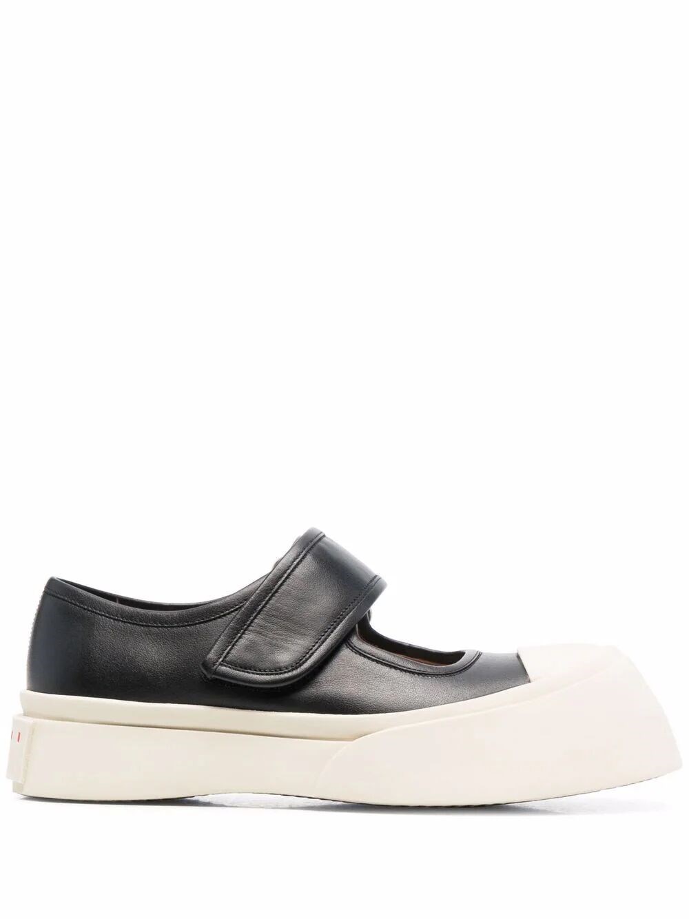 Marni Mary Jane Sneakers In Black