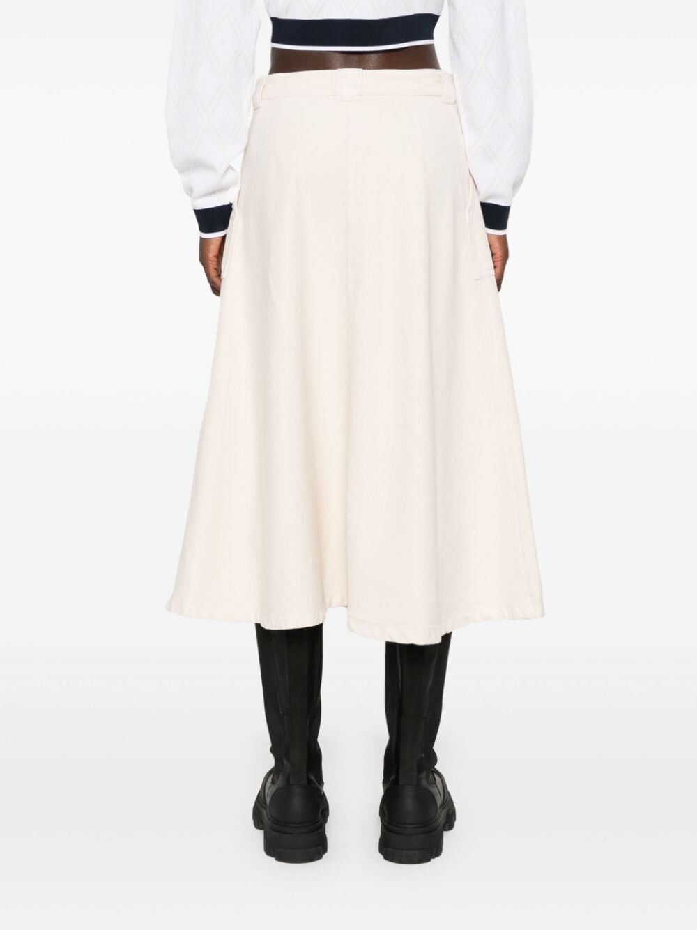 WORKWEAR-STYLE LAURIE LONG SKIRT