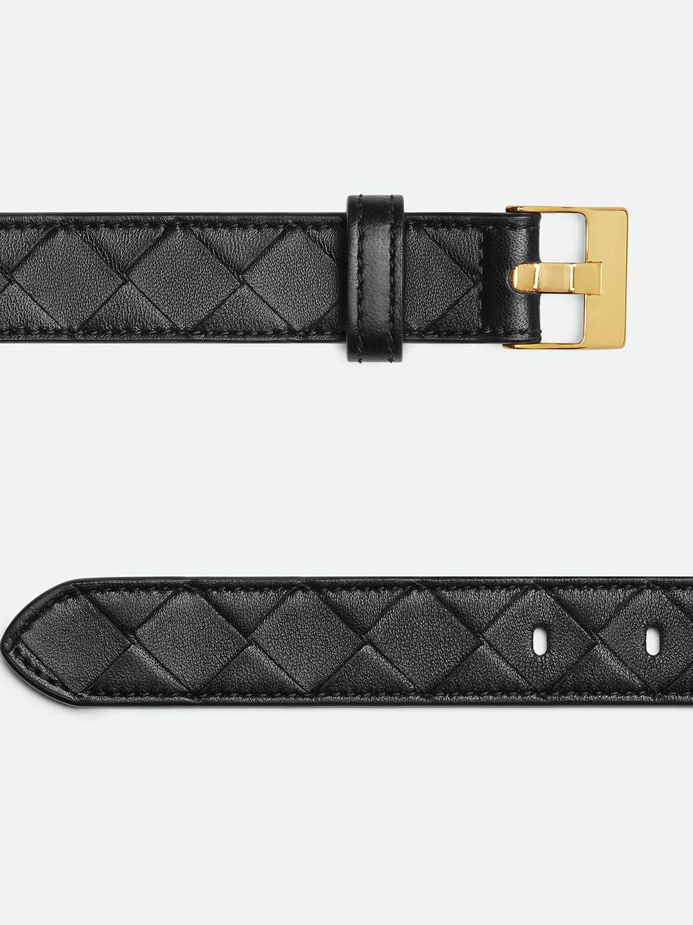 Intrecciato Watch Belt