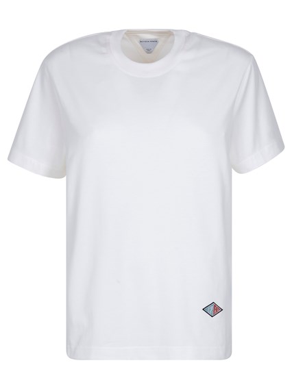 Bottega veneta Graphic rabbit-print crushed cotton jersey t