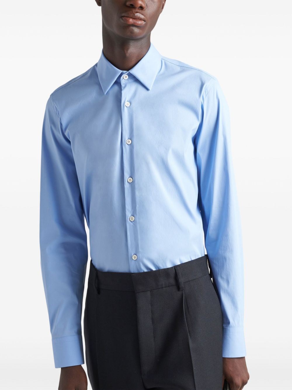 COTTON POPLIN SHIRT