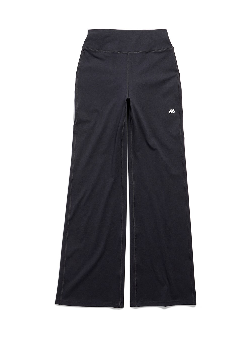 Shop Balenciaga Activewear Flared Slim Fit Trousers In Black