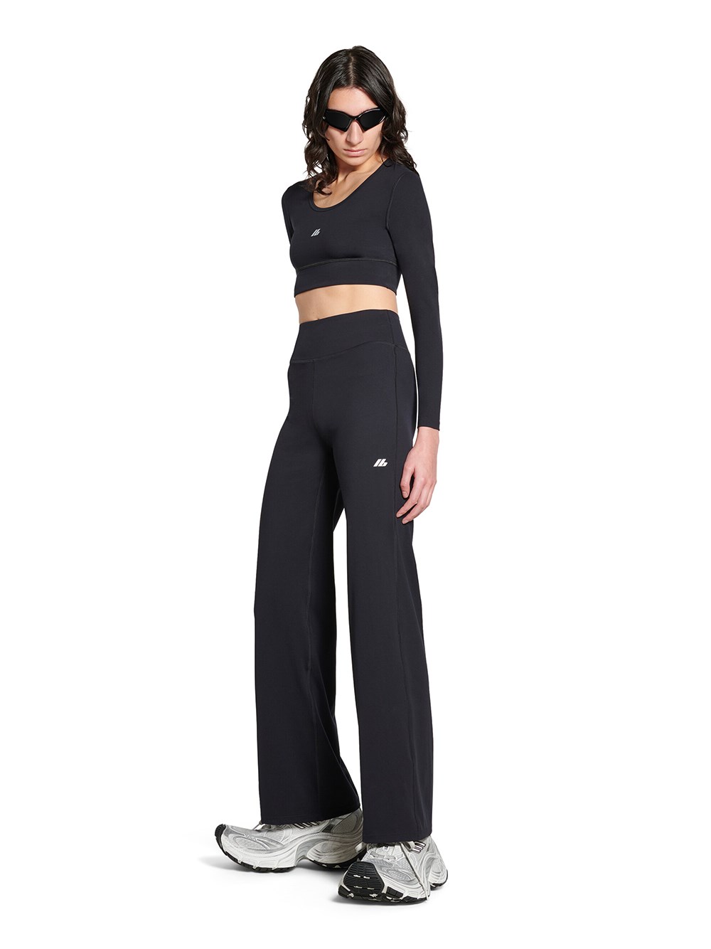 ACTIVEWEAR FLARED SLIM FIT TROUSERS 