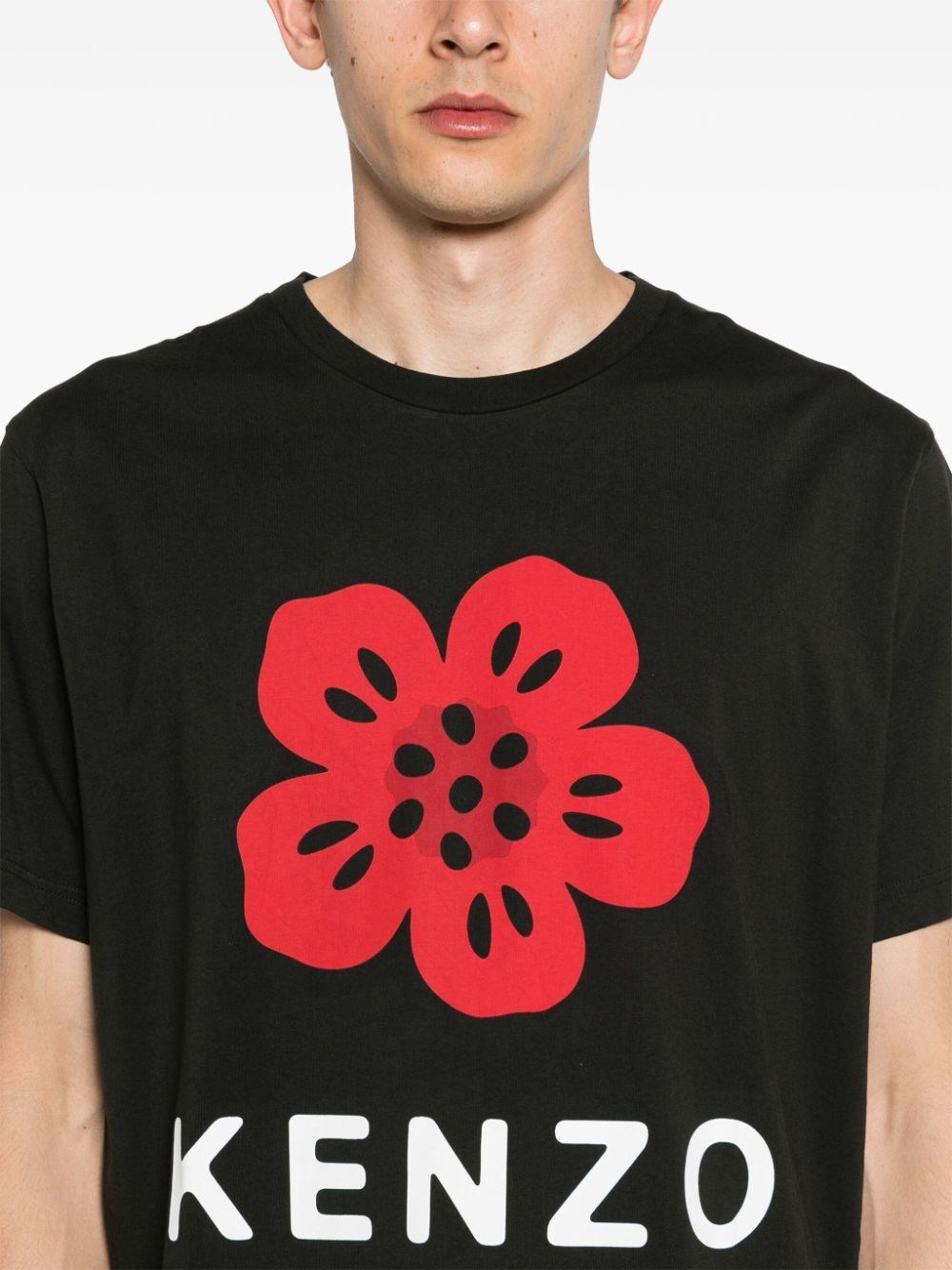 BOKE FLOWER-PRINT T-SHIRT