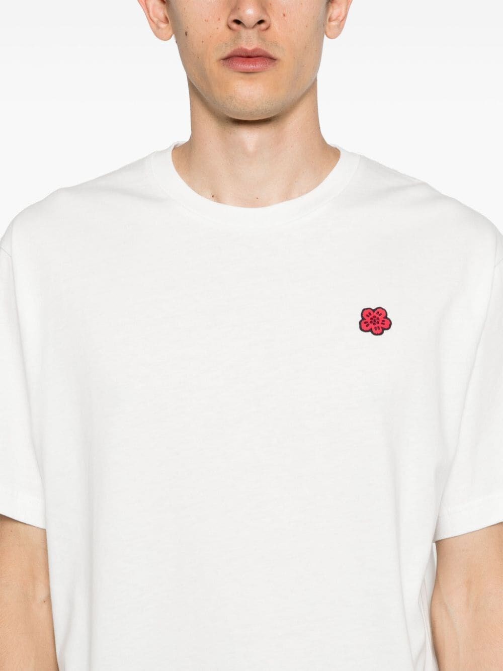 BOKE FLOWER-PATCH T-SHIRT