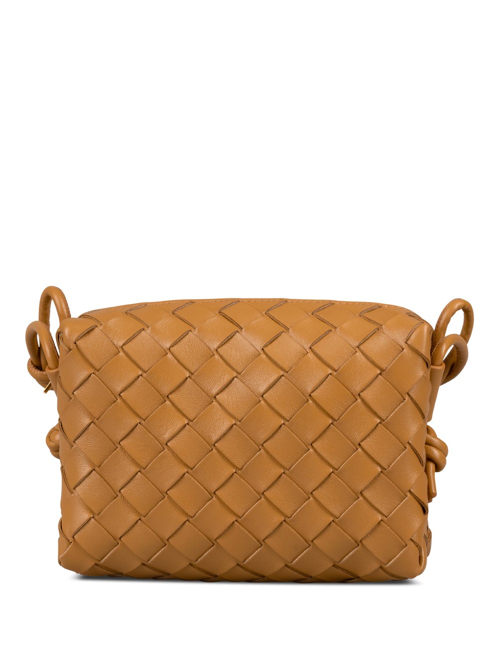 Bottega Veneta Mini Loop Camera Bag In Brown