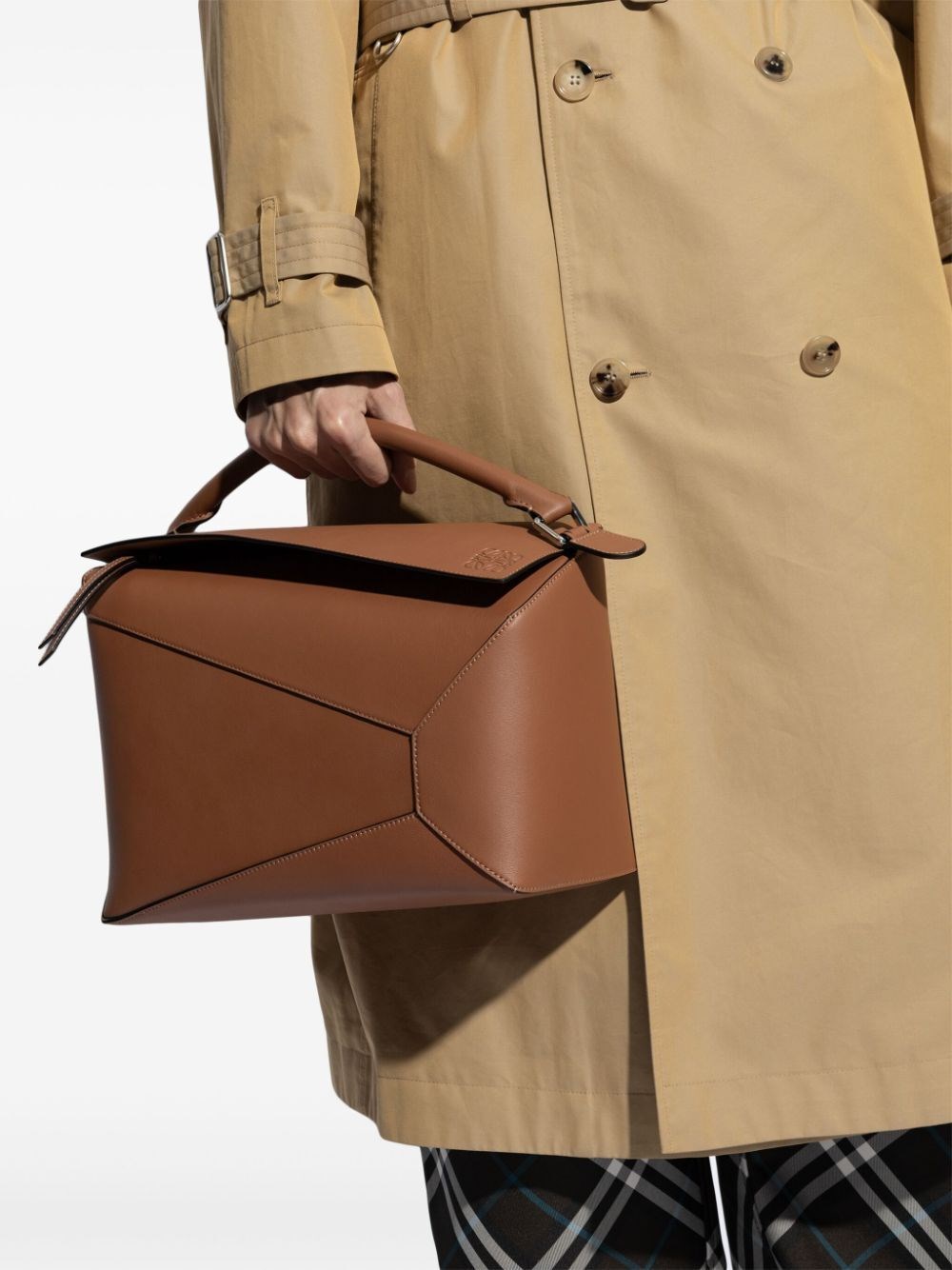 LARGE PUZZLE BAG IN CLASSIC CALFSKIN 