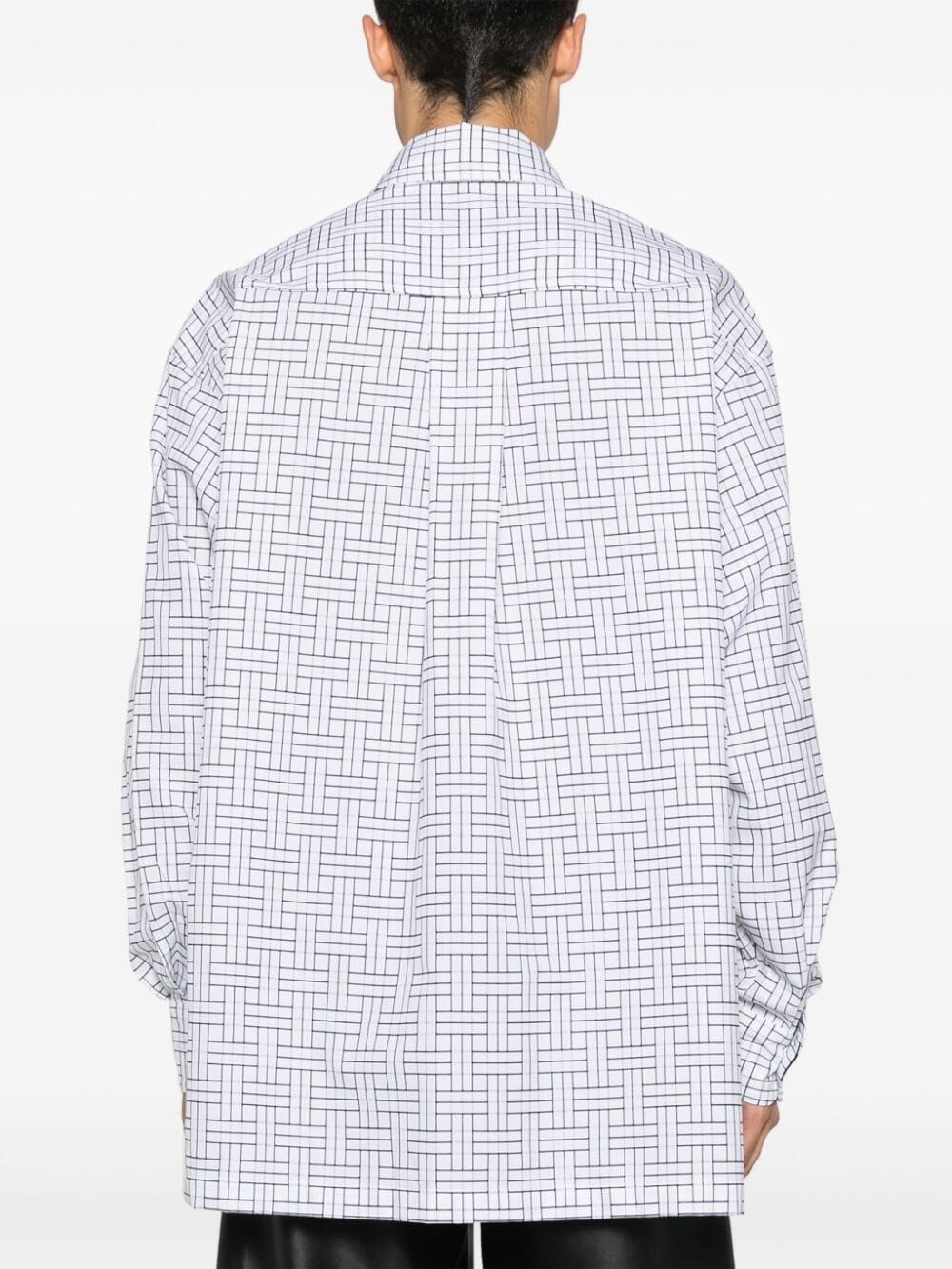 KENZO WEAVE OVERSIZED SHIRT