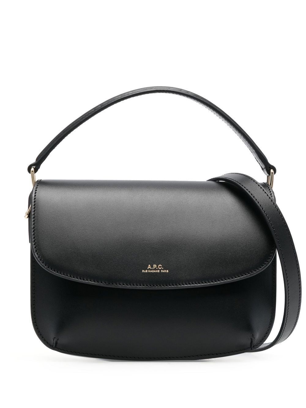 Shop Apc Sarah Mini Shoulder Bag In Black