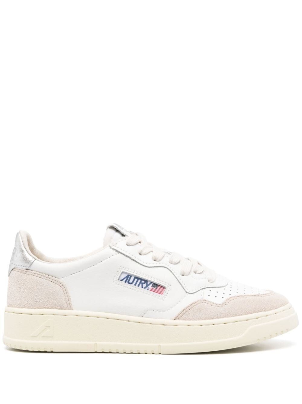 Shop Autry Medalist Low Sneakers In White