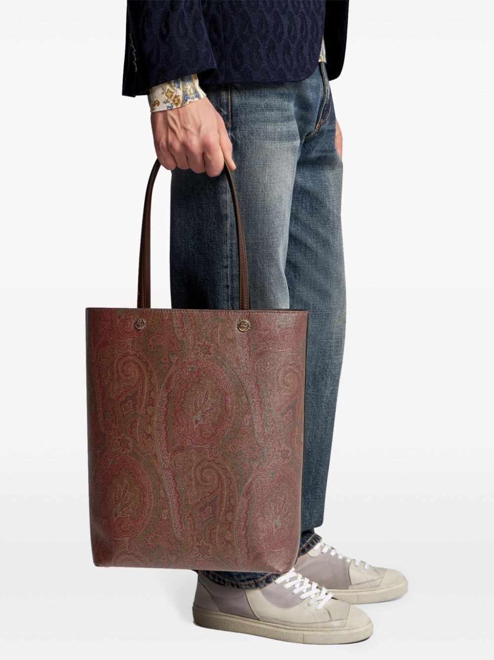 PAISLEY TOTE BAG WITH CLUTCH