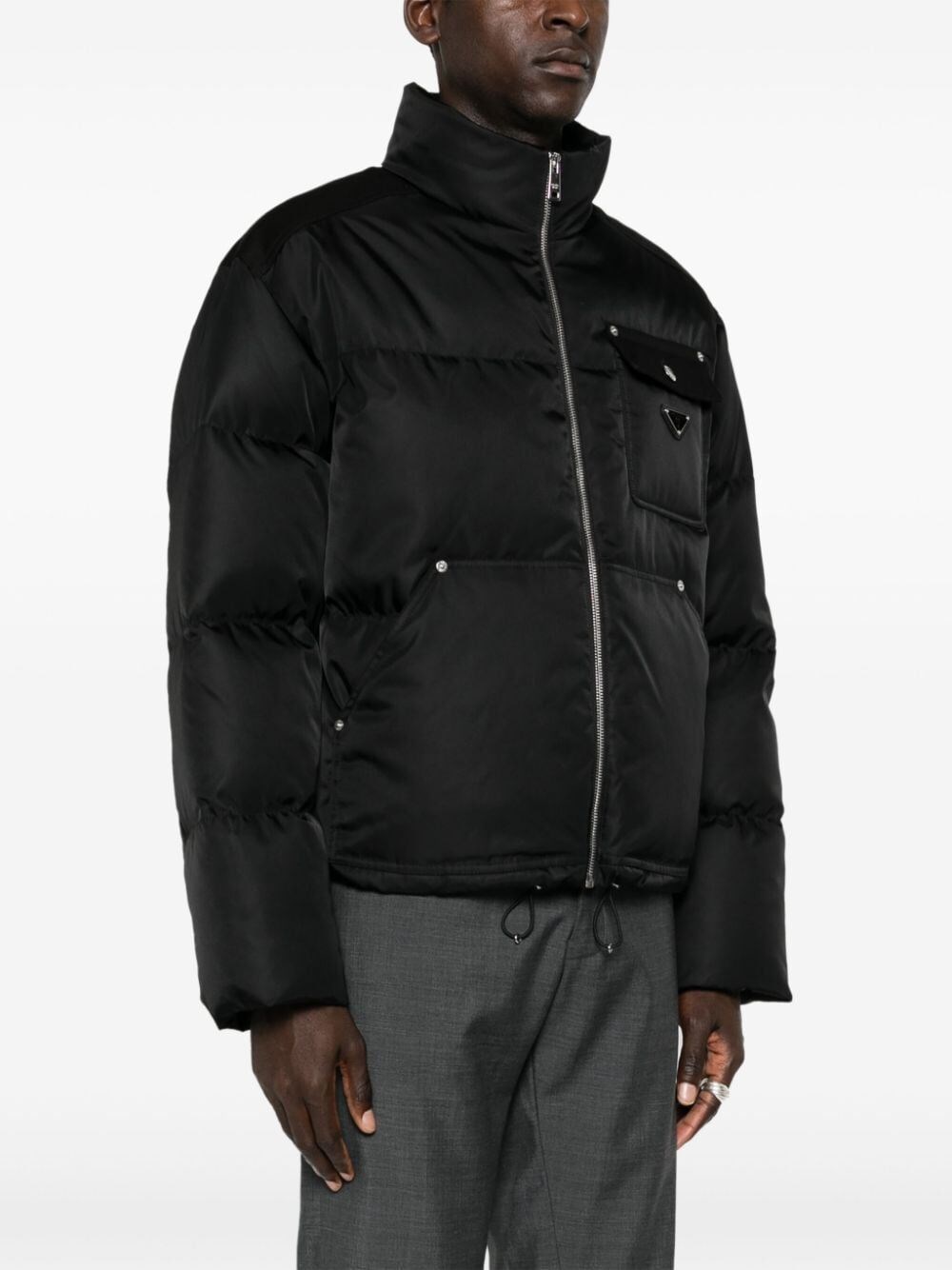 ZIPPERED PADDED JACKET