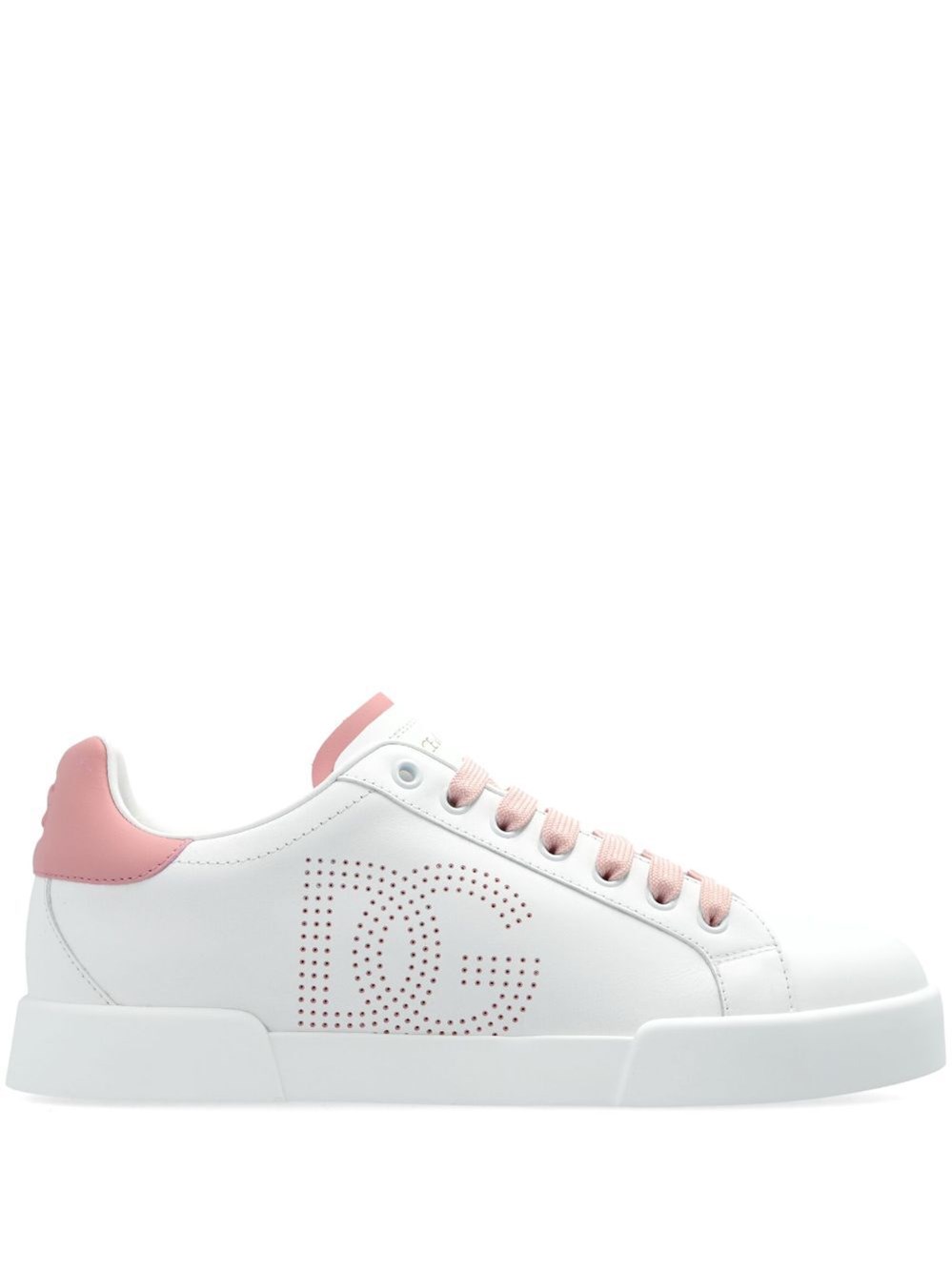 Dolce & Gabbana Portofino Sneakers In White