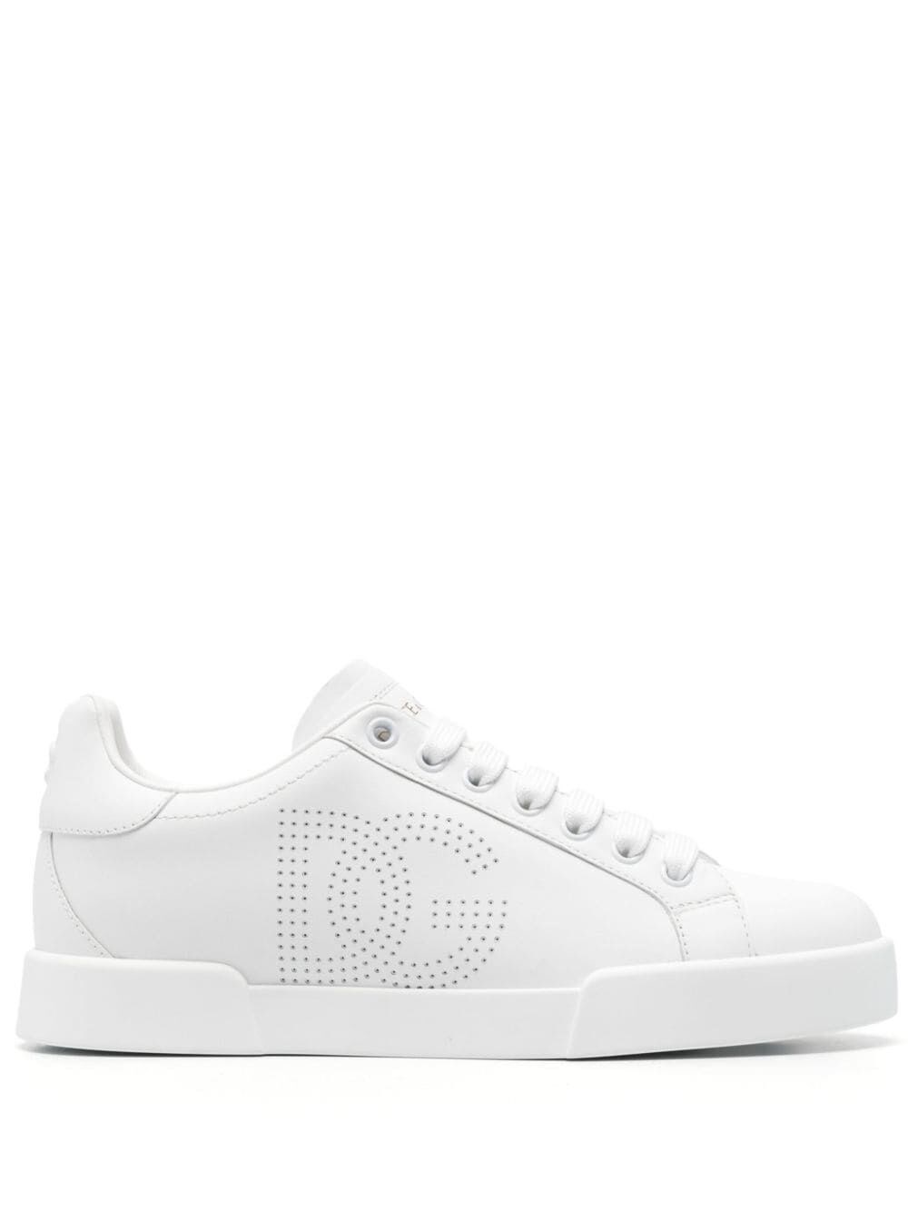 Dolce & Gabbana Portofino Sneakers In White