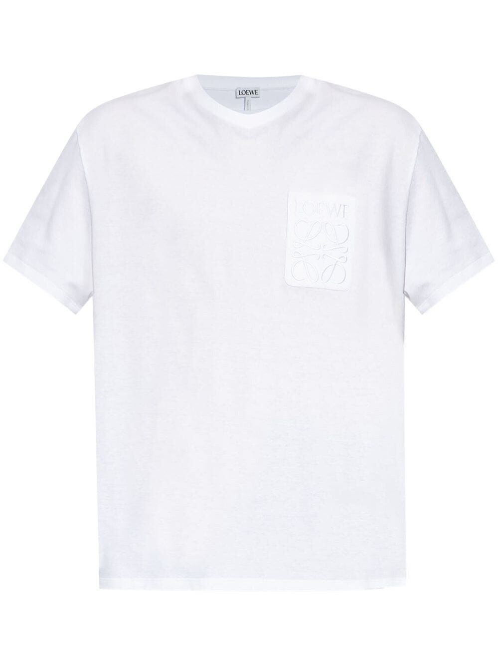 Shop Loewe Relaxed Fit T-shirt In White