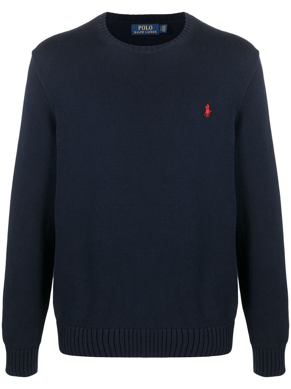 Polo Ralph Lauren Maglia Con Logo In Blue