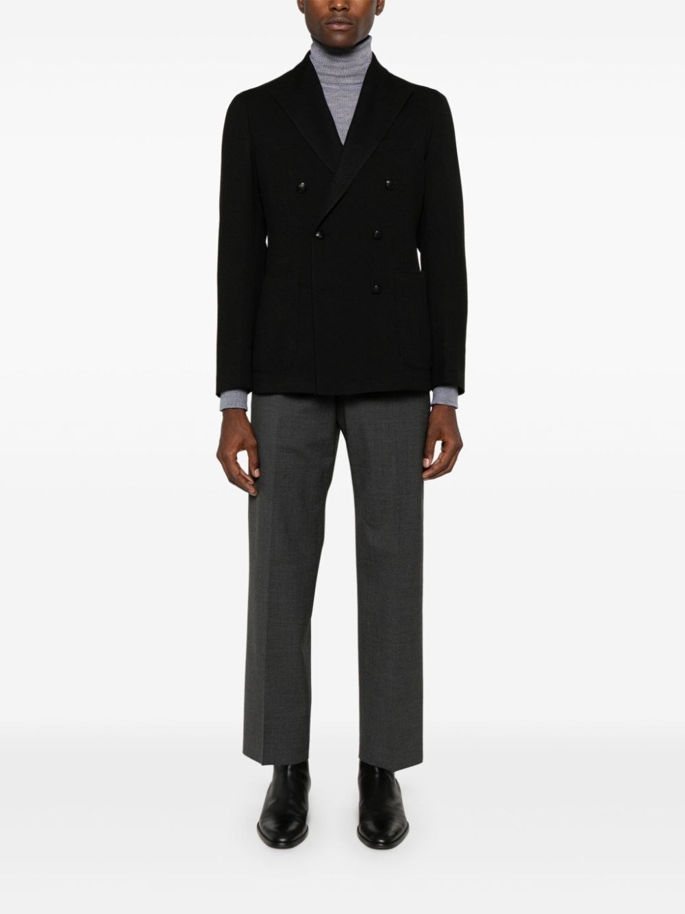 MICHEAL MID-RISE TAILORED TROUSERS 