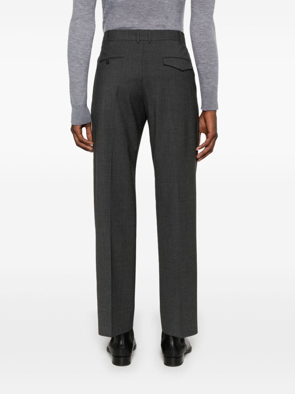 MICHEAL MID-RISE TAILORED TROUSERS 