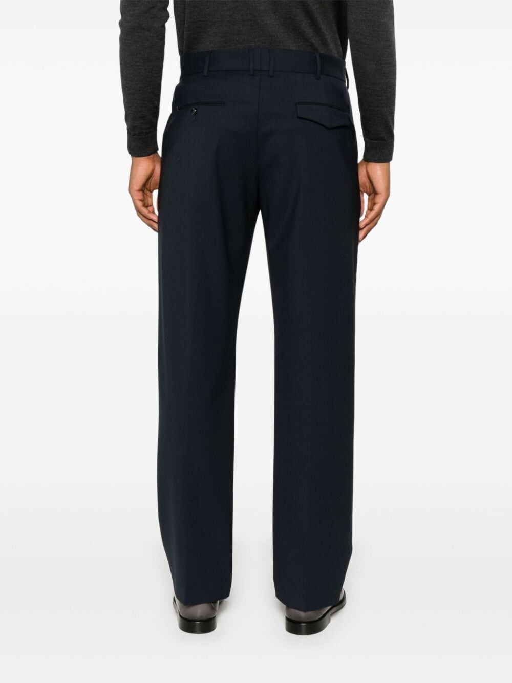 MICHEAL MID-RISE TAILORED TROUSERS 