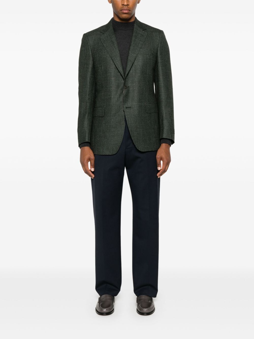 MICHEAL MID-RISE TAILORED TROUSERS 