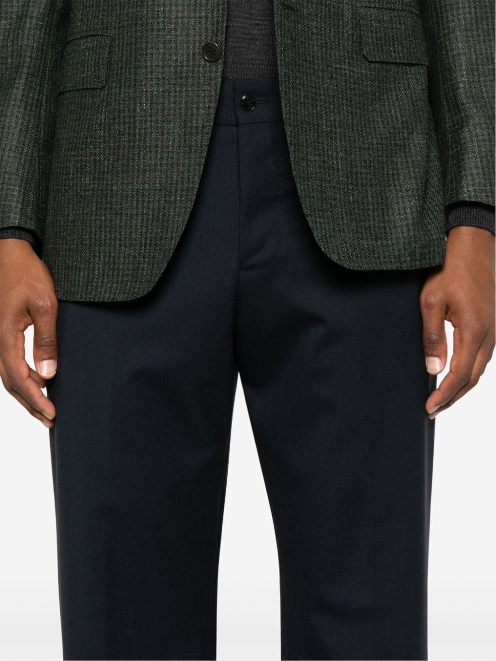 MICHEAL MID-RISE TAILORED TROUSERS 