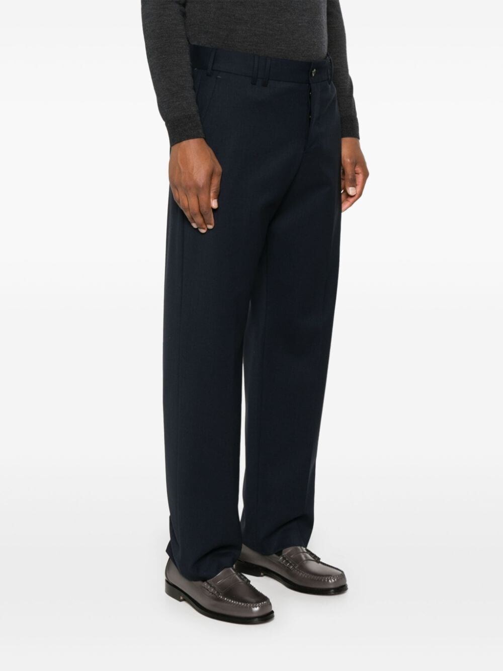 MICHEAL MID-RISE TAILORED TROUSERS 